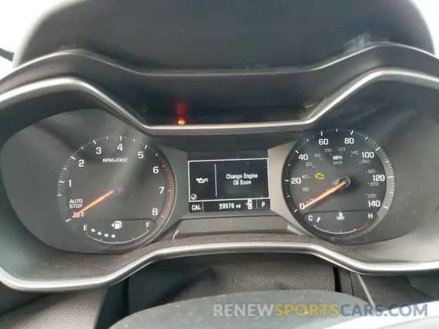 9 Фотография поврежденного автомобиля KL79MMS26NB101649 CHEVROLET TRAILBLZR 2022