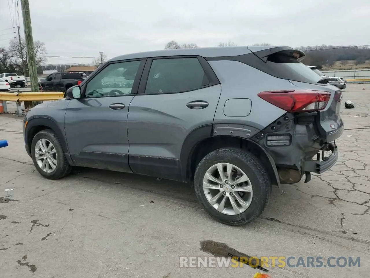 2 Фотография поврежденного автомобиля KL79MMS27NB116841 CHEVROLET TRAILBLZR 2022