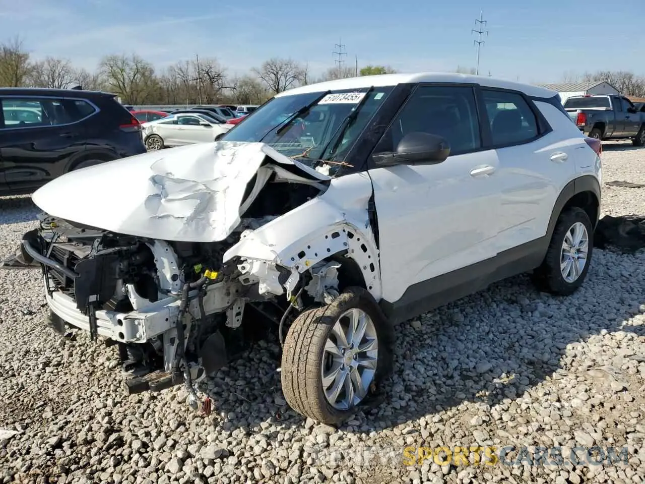 1 Фотография поврежденного автомобиля KL79MNSL6NB047669 CHEVROLET TRAILBLZR 2022