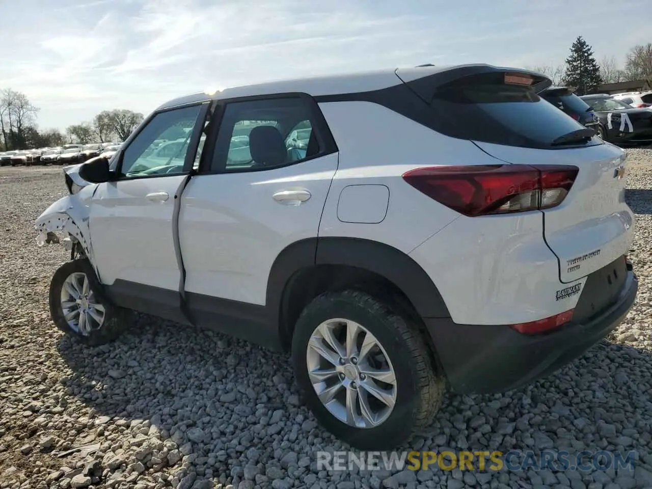 2 Фотография поврежденного автомобиля KL79MNSL6NB047669 CHEVROLET TRAILBLZR 2022