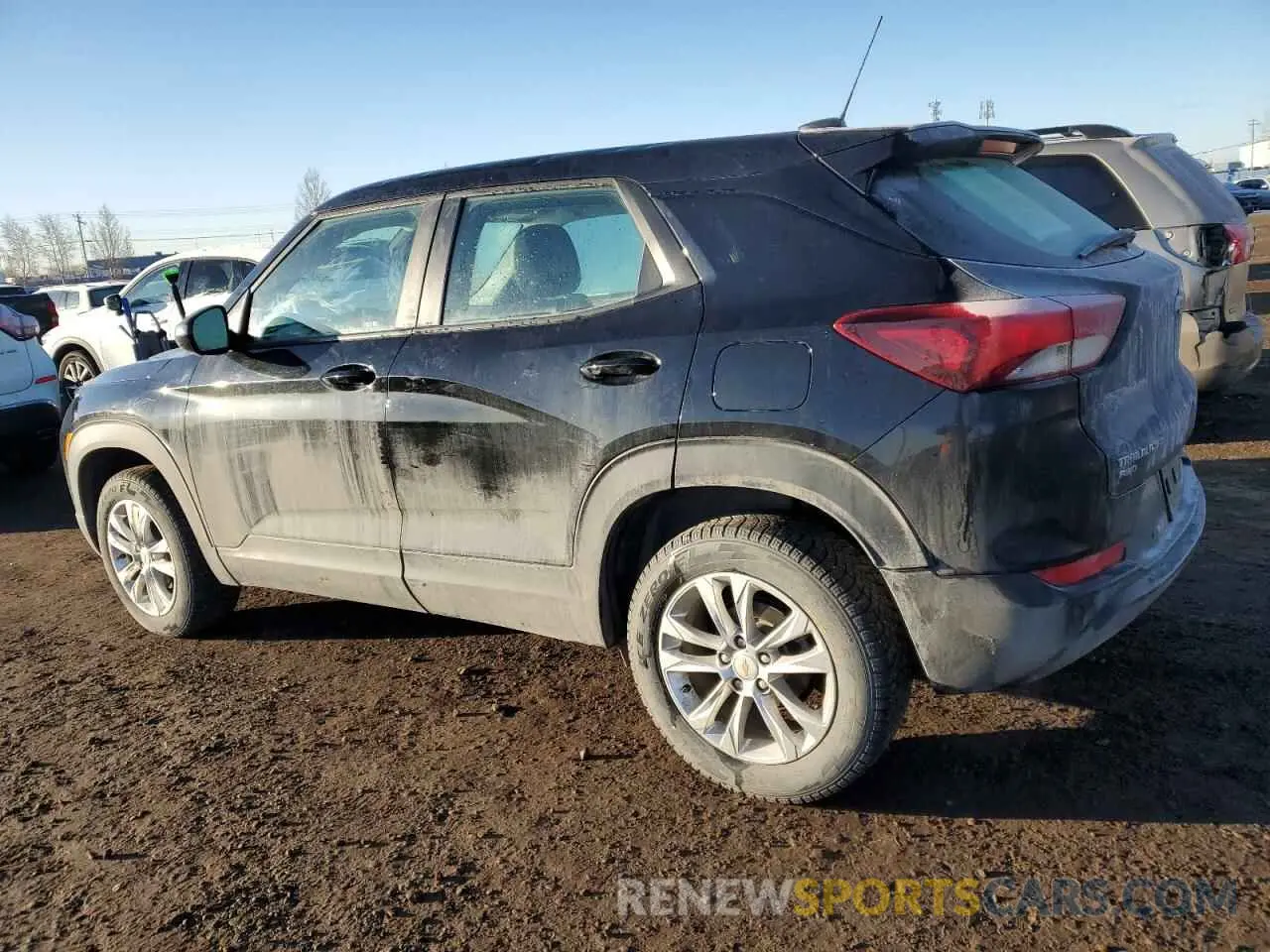 2 Фотография поврежденного автомобиля KL79MNSL8NB021266 CHEVROLET TRAILBLZR 2022