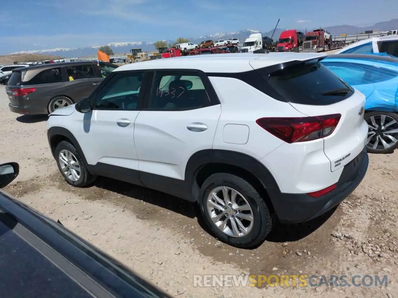 2 Фотография поврежденного автомобиля KL79MNSLXNB084742 CHEVROLET TRAILBLZR 2022