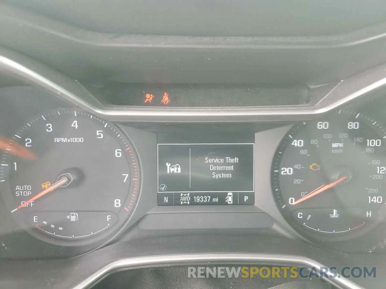 9 Фотография поврежденного автомобиля KL79MNSLXNB084742 CHEVROLET TRAILBLZR 2022