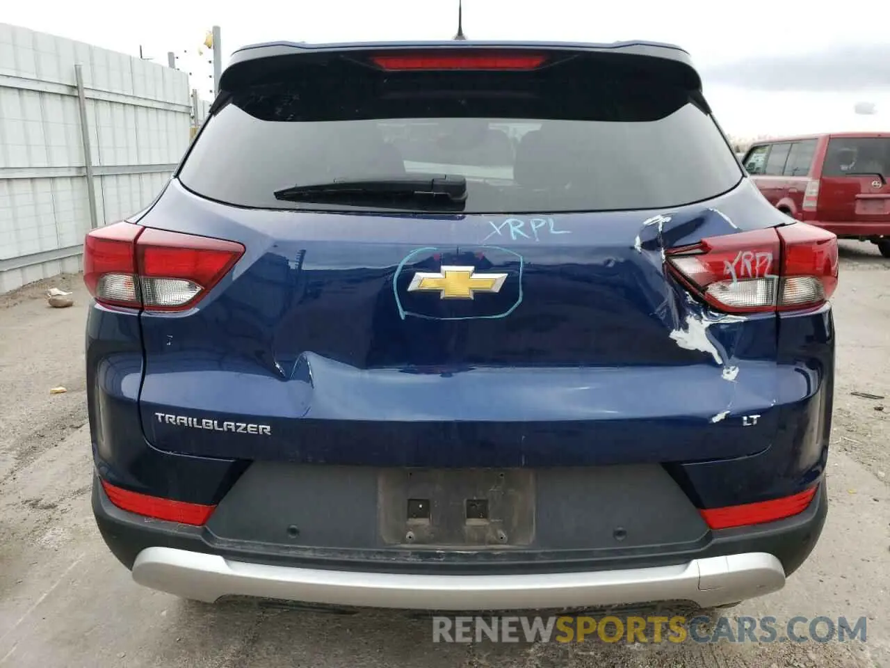 6 Photograph of a damaged car KL79MPS22NB144676 CHEVROLET TRAILBLZR 2022