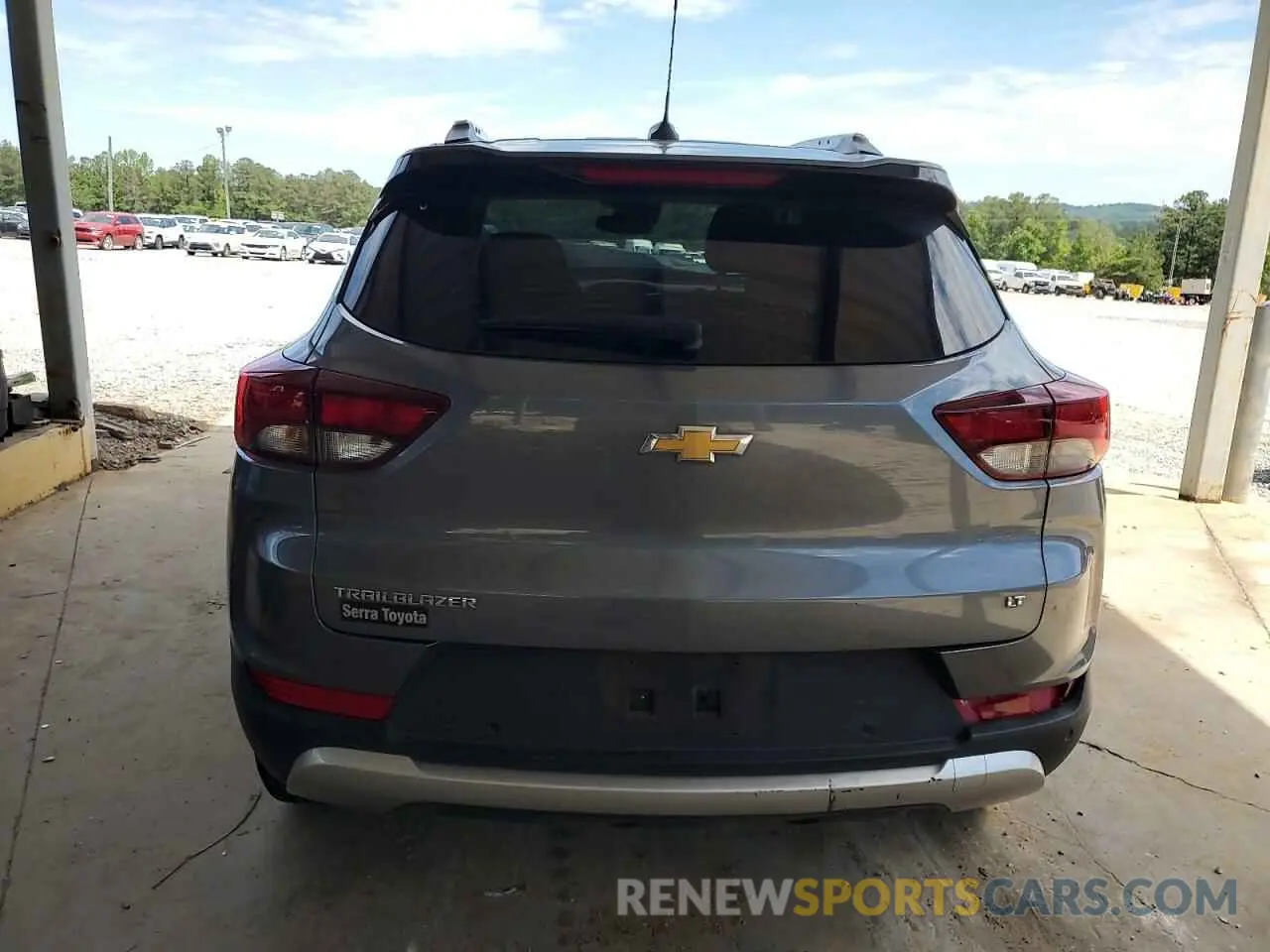 6 Photograph of a damaged car KL79MPS2XNB094089 CHEVROLET TRAILBLZR 2022