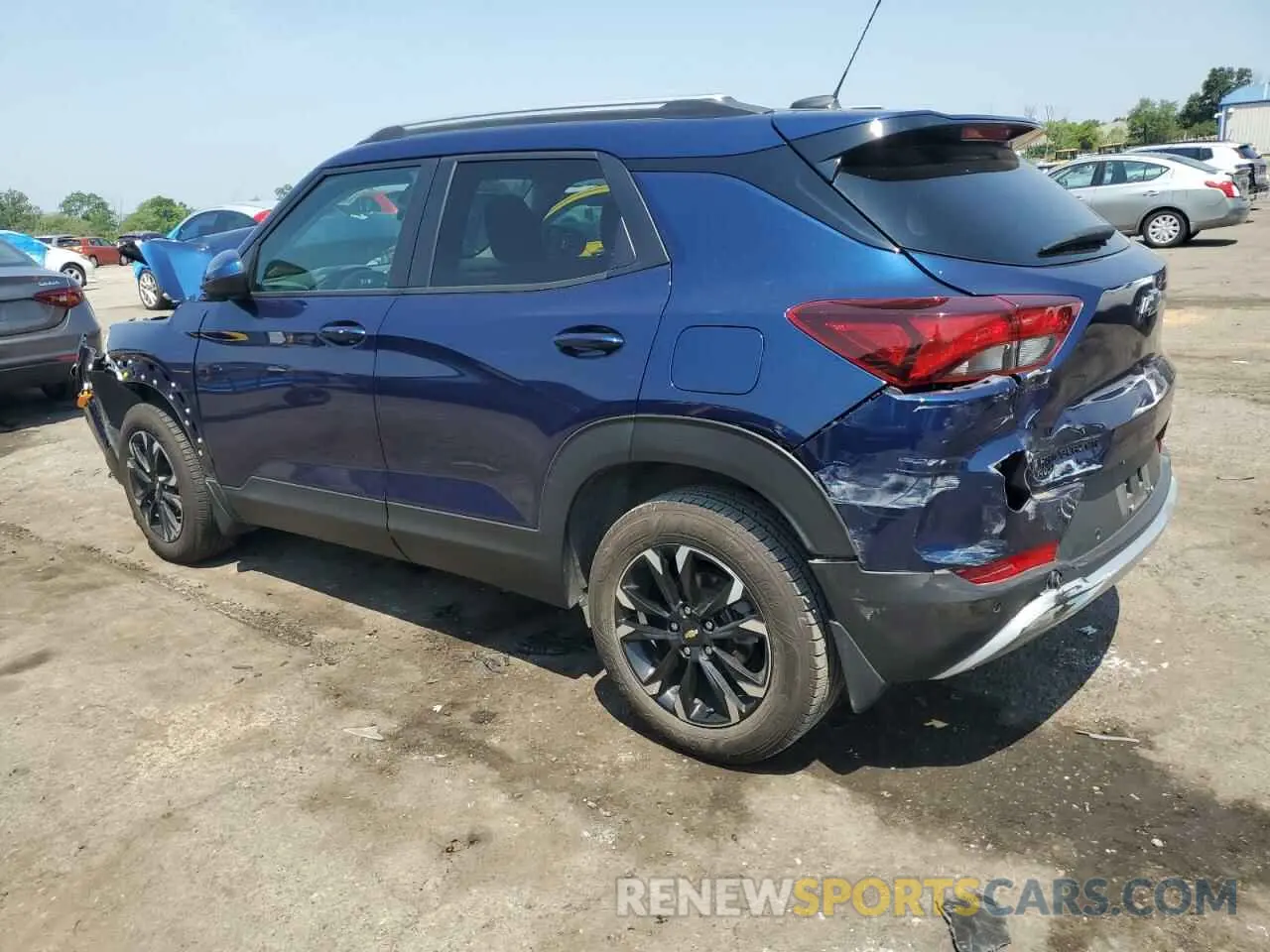 2 Фотография поврежденного автомобиля KL79MRSL1NB093563 CHEVROLET TRAILBLZR 2022