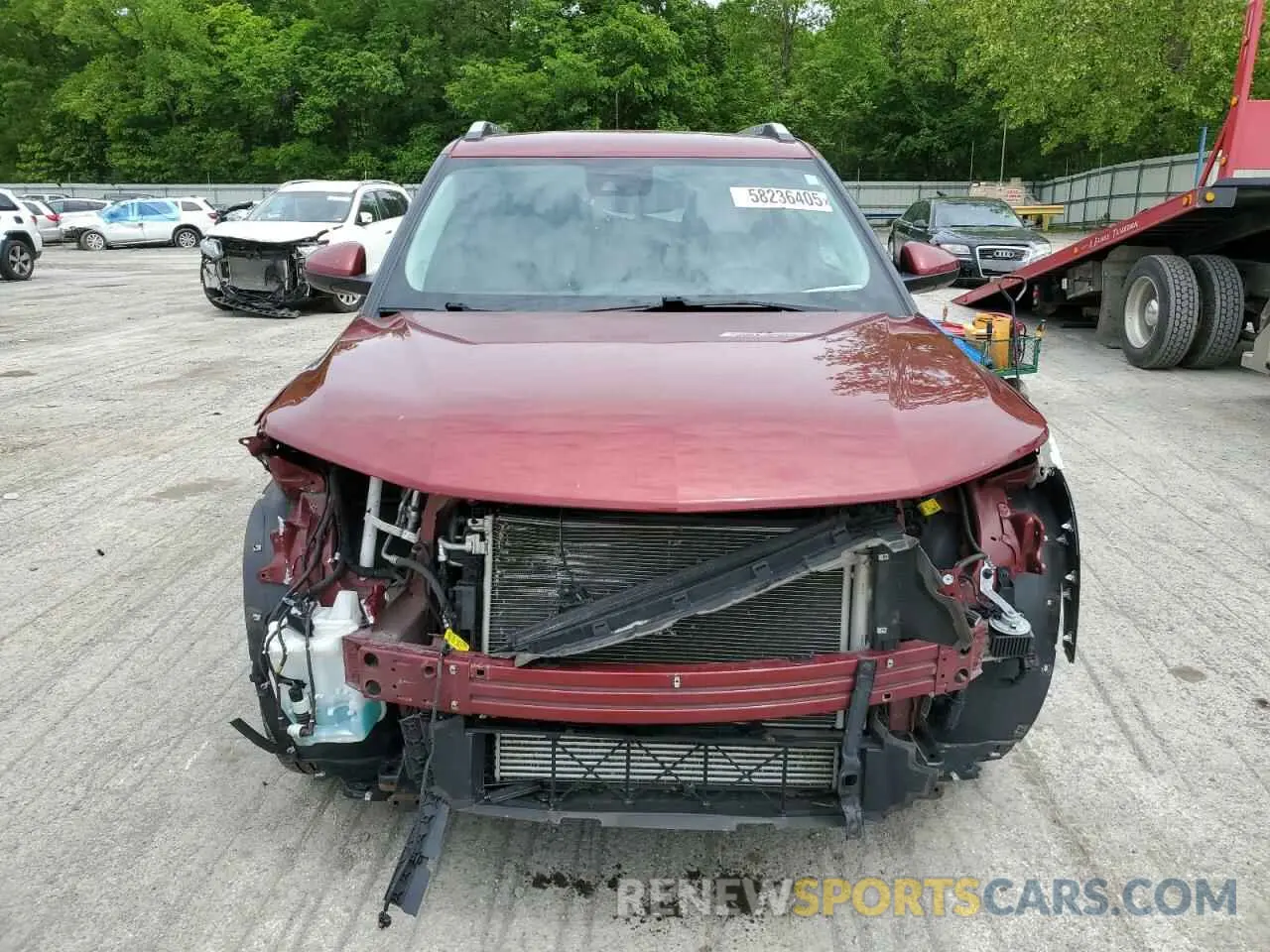 5 Фотография поврежденного автомобиля KL79MRSL2NB051760 CHEVROLET TRAILBLZR 2022