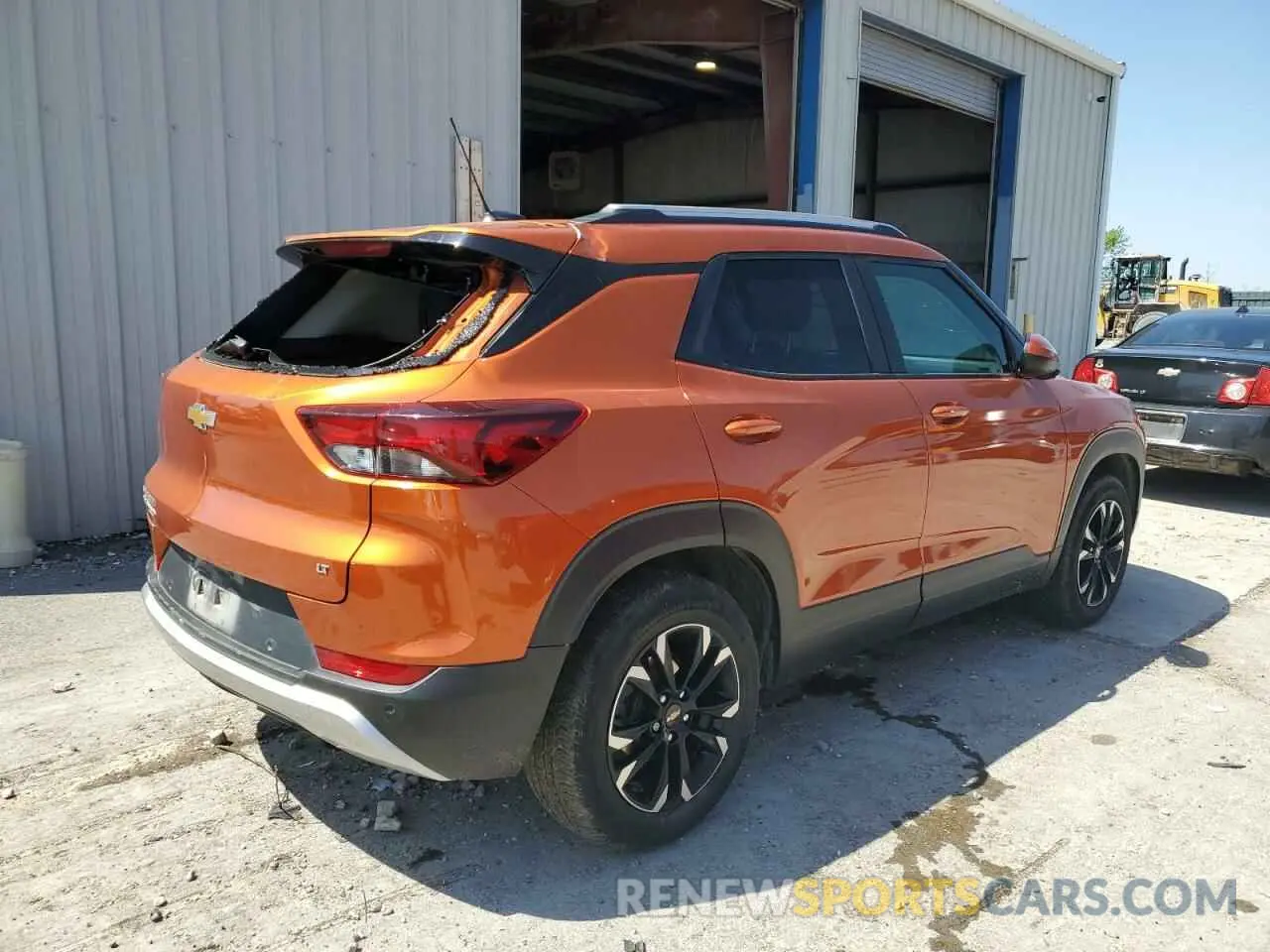 3 Фотография поврежденного автомобиля KL79MRSL7NB137453 CHEVROLET TRAILBLZR 2022