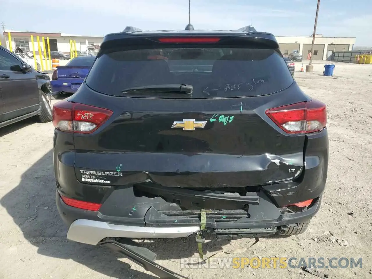 6 Фотография поврежденного автомобиля KL79MRSL9NB006072 CHEVROLET TRAILBLZR 2022