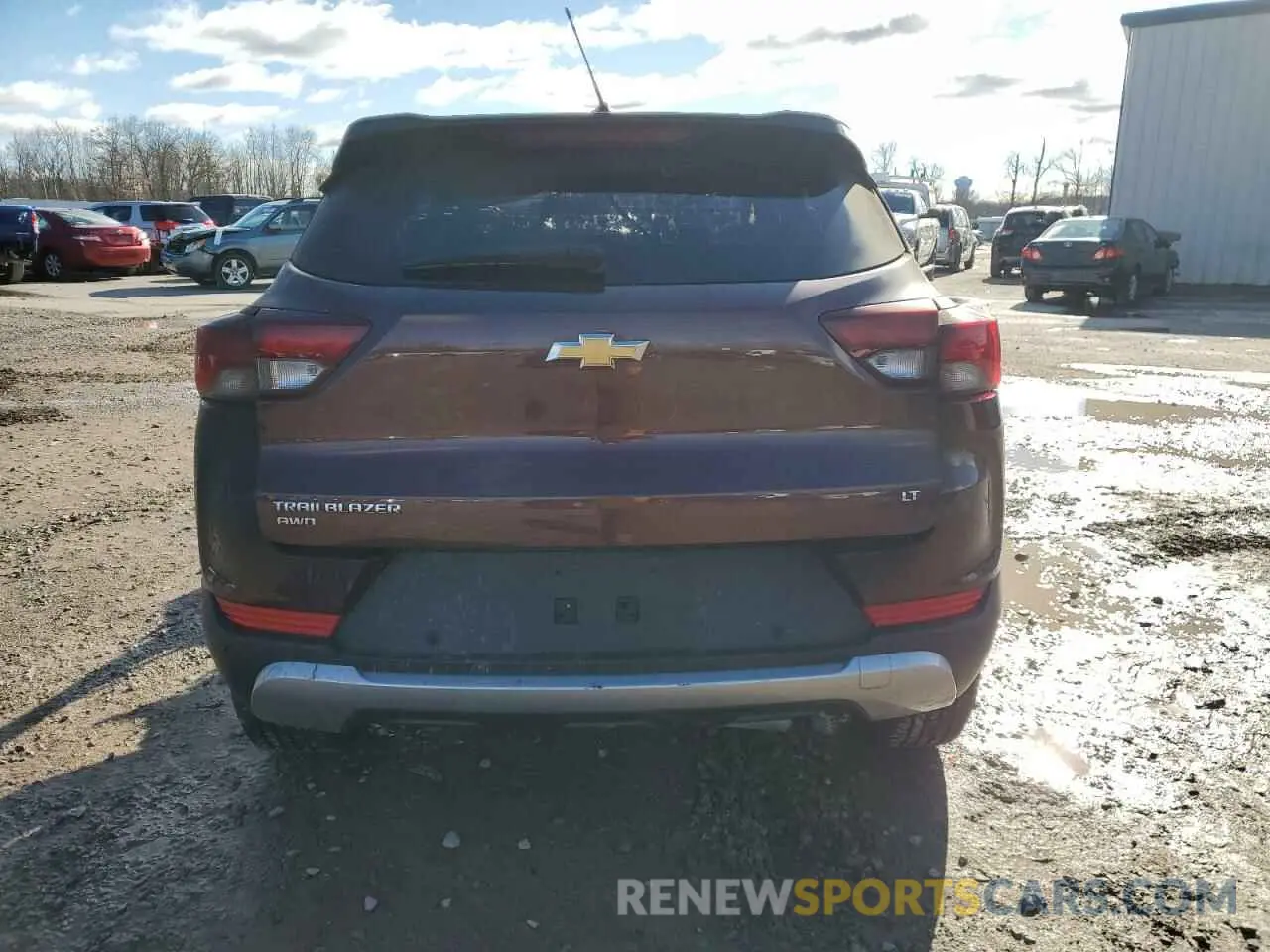 6 Фотография поврежденного автомобиля KL79MRSL9NB076218 CHEVROLET TRAILBLZR 2022
