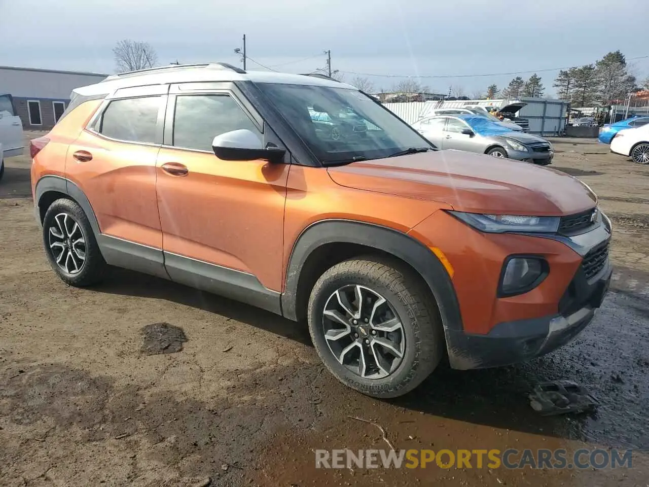 4 Фотография поврежденного автомобиля KL79MSSL1NB023827 CHEVROLET TRAILBLZR 2022