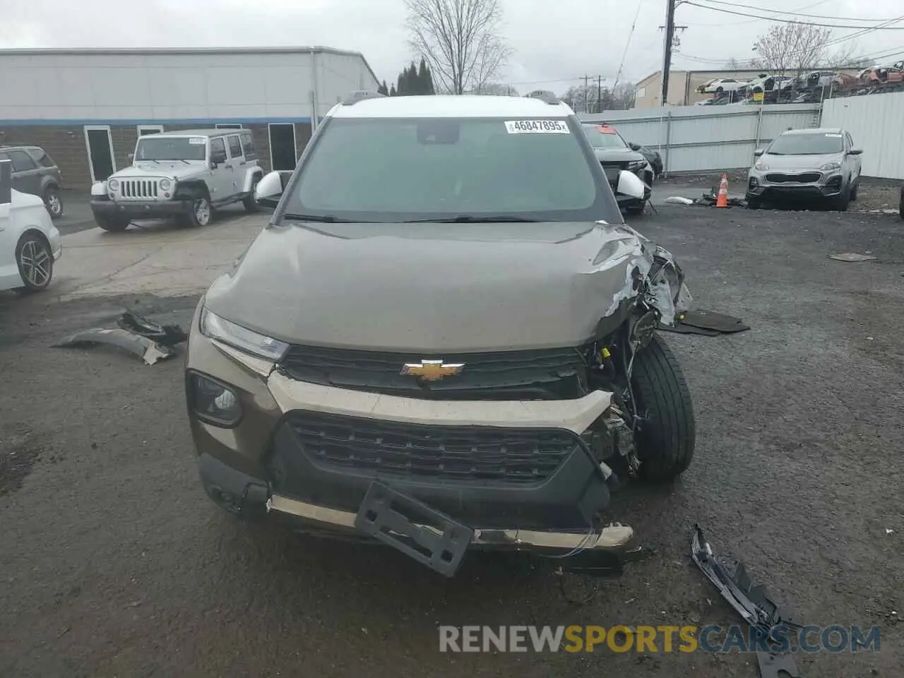 5 Photograph of a damaged car KL79MSSL1NB047917 CHEVROLET TRAILBLZR 2022
