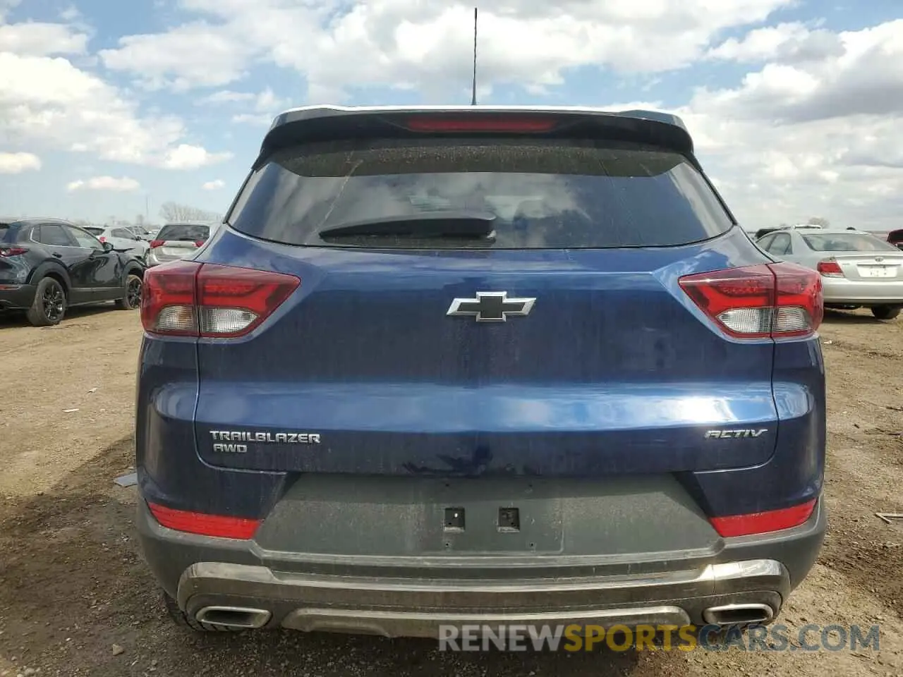 6 Фотография поврежденного автомобиля KL79MSSL8NB029236 CHEVROLET TRAILBLZR 2022