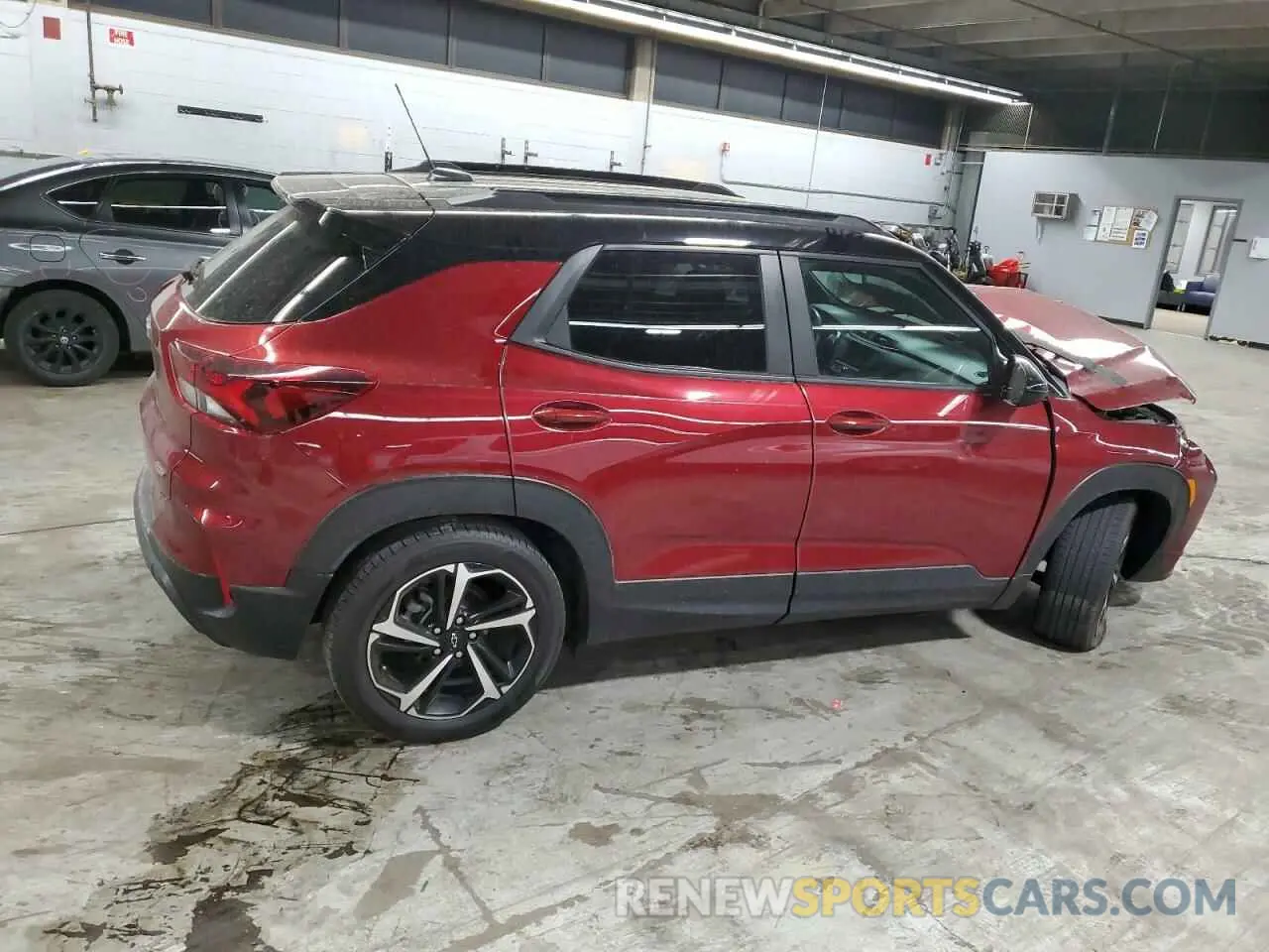 3 Фотография поврежденного автомобиля KL79MTSL0NB054721 CHEVROLET TRAILBLZR 2022