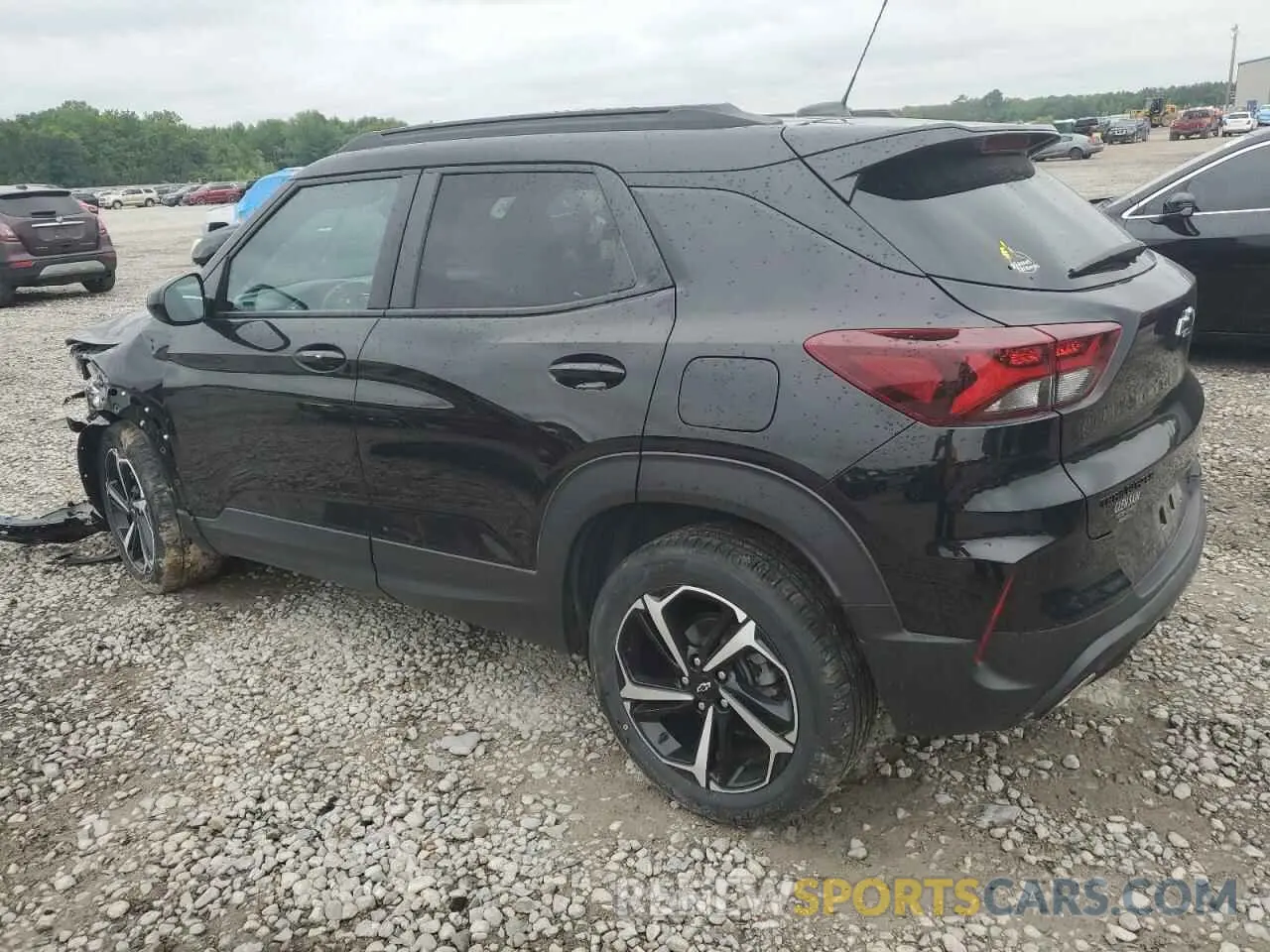2 Photograph of a damaged car KL79MTSL0NB070336 CHEVROLET TRAILBLZR 2022