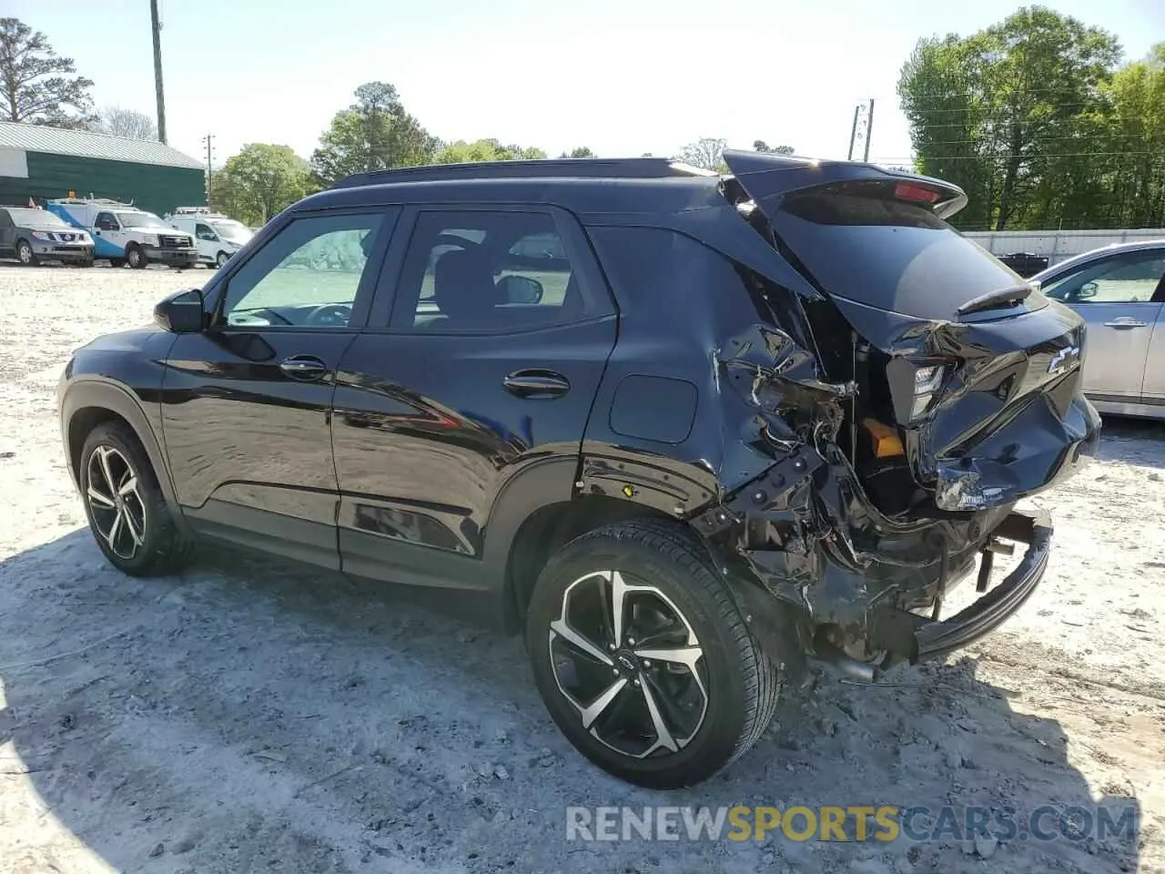 2 Фотография поврежденного автомобиля KL79MTSL2NB054963 CHEVROLET TRAILBLZR 2022