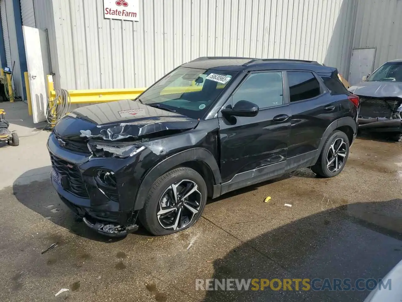 1 Photograph of a damaged car KL79MTSL2NB113817 CHEVROLET TRAILBLZR 2022