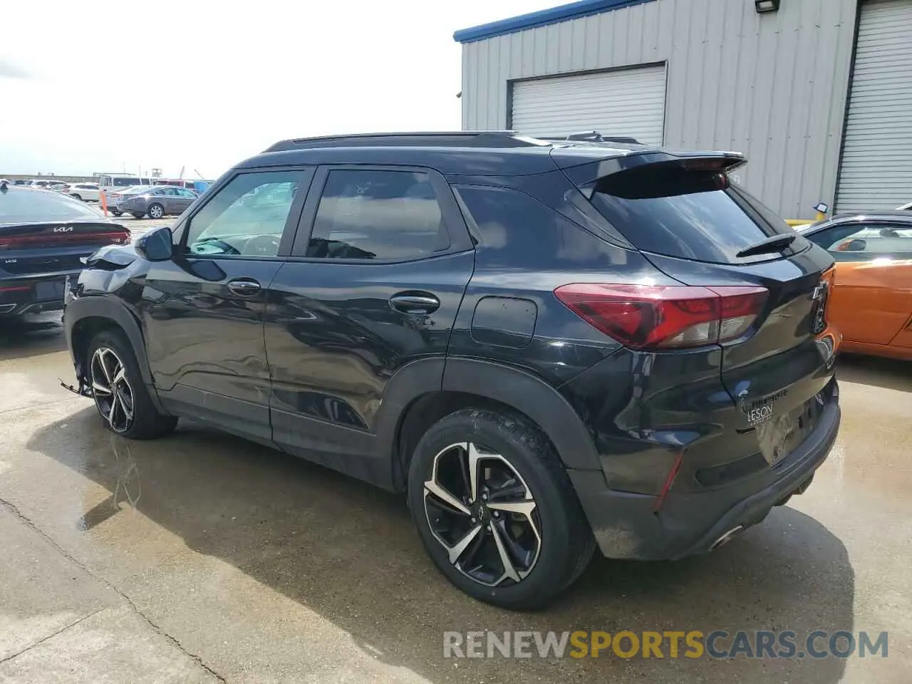 2 Photograph of a damaged car KL79MTSL2NB113817 CHEVROLET TRAILBLZR 2022