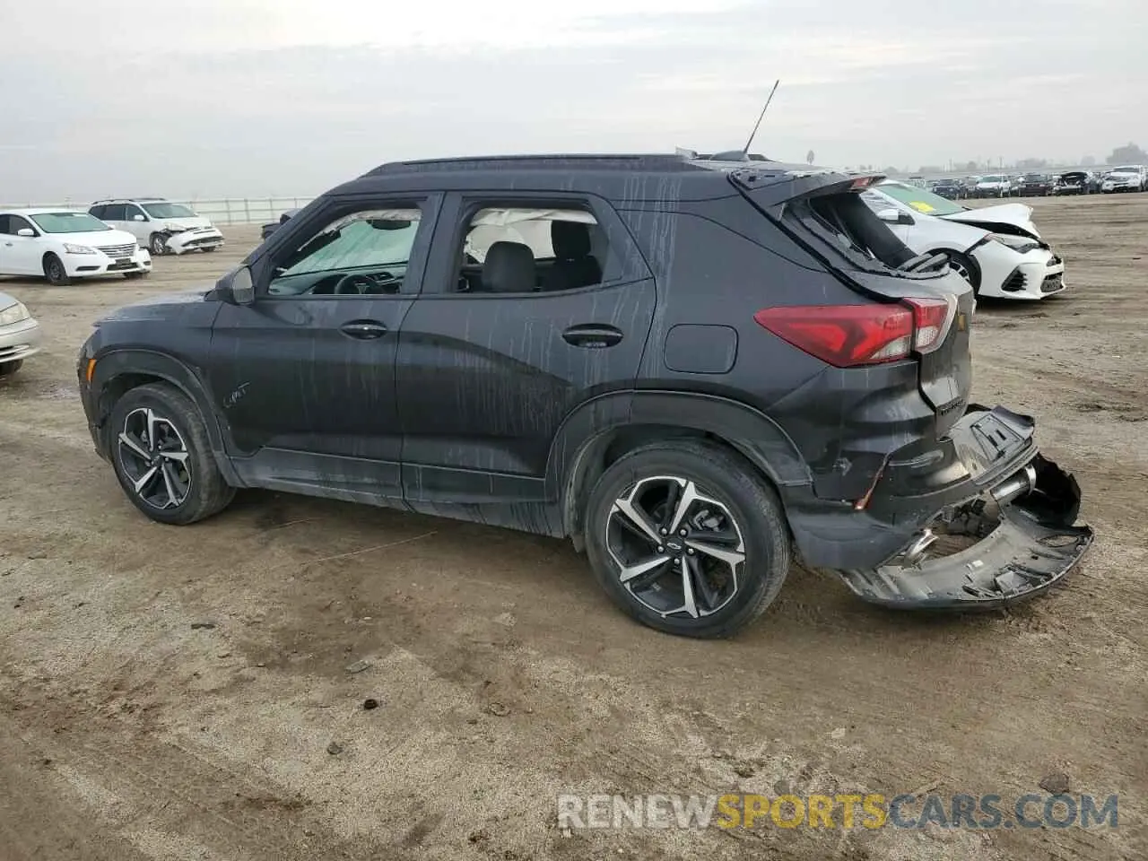 2 Фотография поврежденного автомобиля KL79MTSL3NB142050 CHEVROLET TRAILBLZR 2022