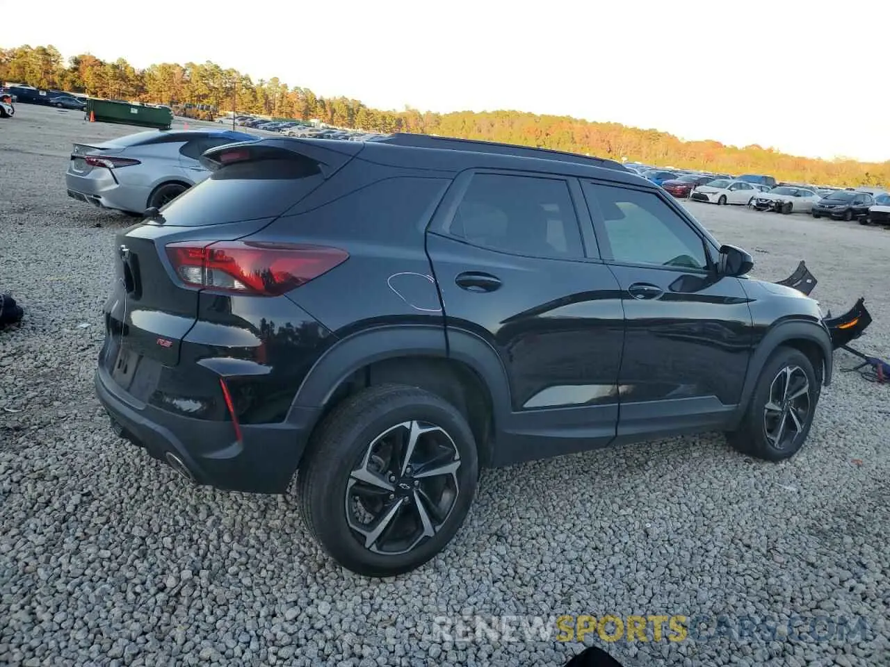 3 Фотография поврежденного автомобиля KL79MTSL9NB020860 CHEVROLET TRAILBLZR 2022