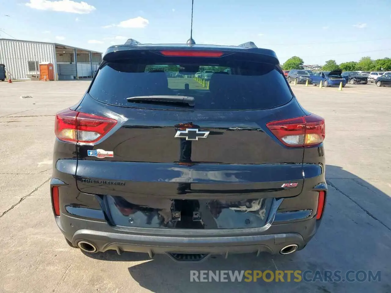 6 Фотография поврежденного автомобиля KL79MTSLXNB109028 CHEVROLET TRAILBLZR 2022