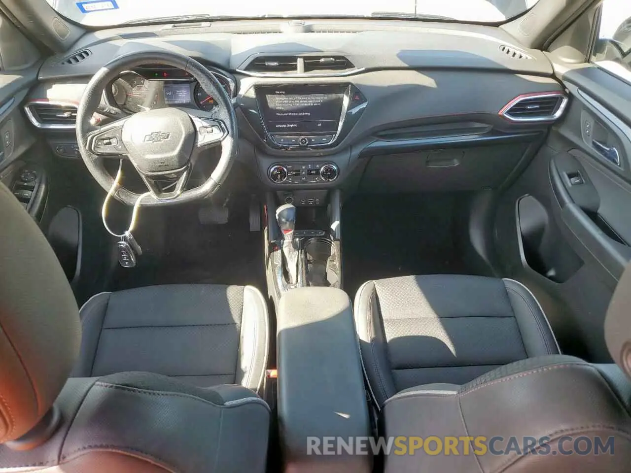 8 Фотография поврежденного автомобиля KL79MTSLXNB109028 CHEVROLET TRAILBLZR 2022