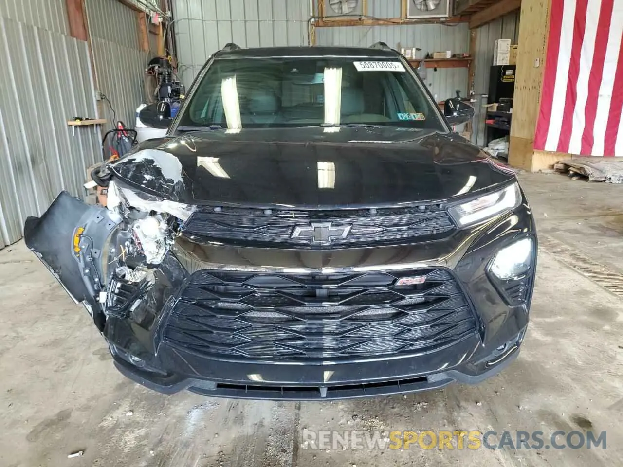 5 Photograph of a damaged car KL79MUSL2NB138111 CHEVROLET TRAILBLZR 2022