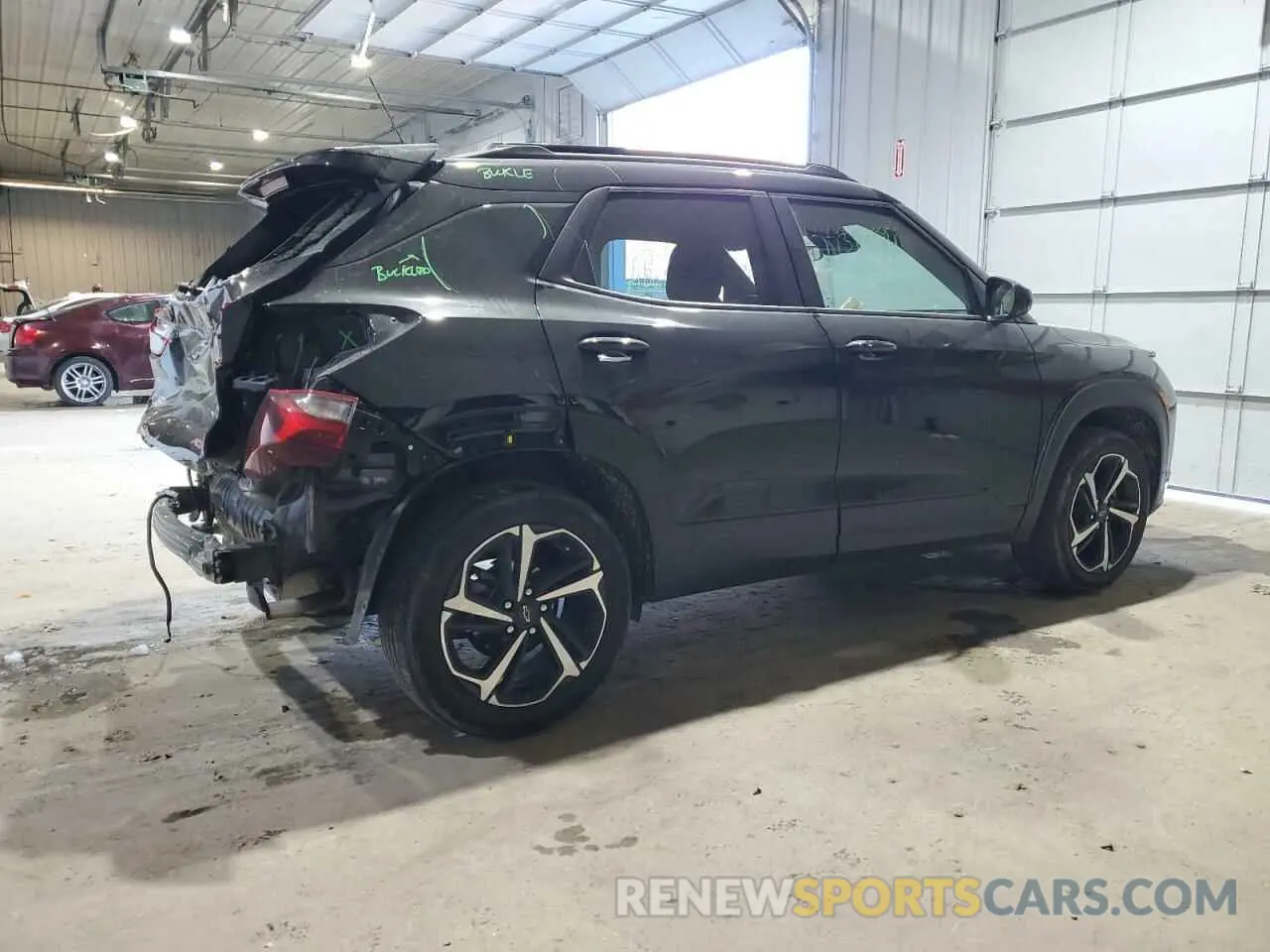 3 Photograph of a damaged car KL79MUSL3NB057053 CHEVROLET TRAILBLZR 2022