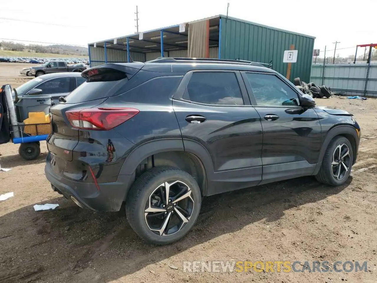 3 Фотография поврежденного автомобиля KL79MUSL5NB117897 CHEVROLET TRAILBLZR 2022
