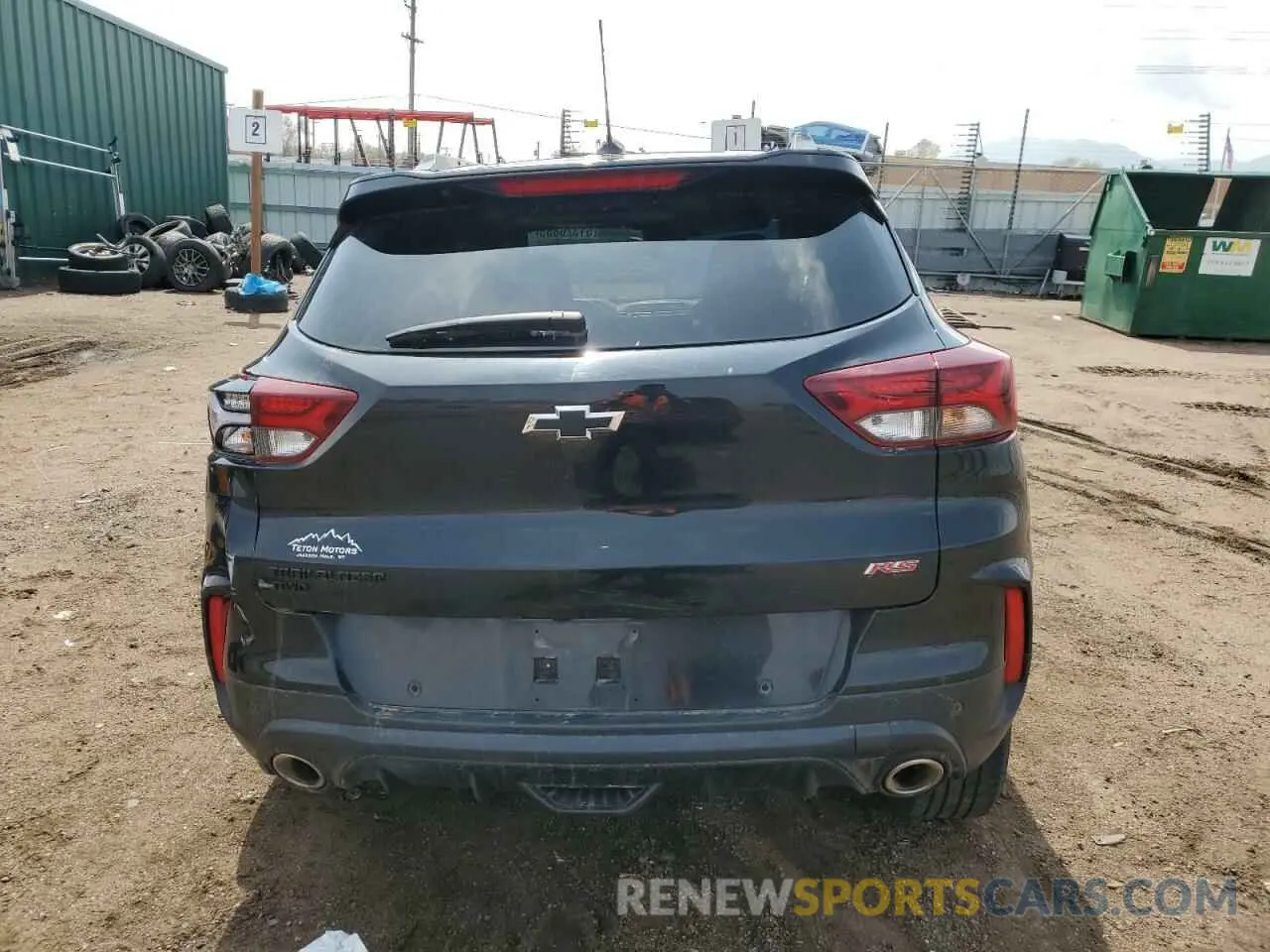 6 Фотография поврежденного автомобиля KL79MUSL5NB117897 CHEVROLET TRAILBLZR 2022