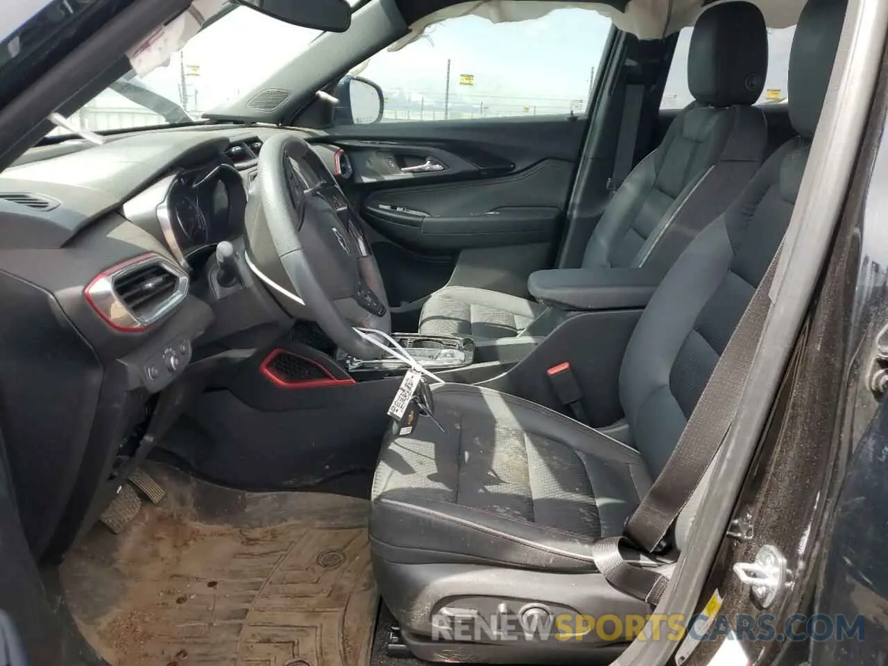 7 Фотография поврежденного автомобиля KL79MUSL5NB117897 CHEVROLET TRAILBLZR 2022
