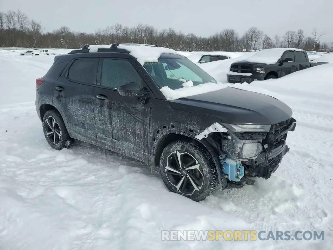 4 Фотография поврежденного автомобиля KL79MUSL5NB146655 CHEVROLET TRAILBLZR 2022