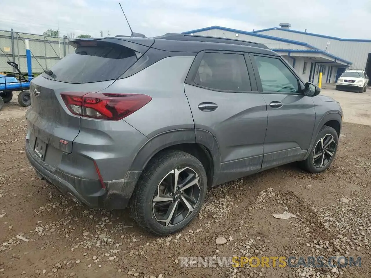 3 Фотография поврежденного автомобиля KL79MUSL6NB052543 CHEVROLET TRAILBLZR 2022