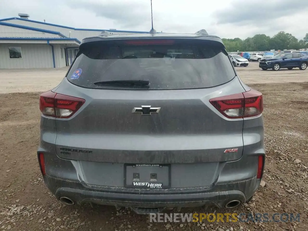 6 Фотография поврежденного автомобиля KL79MUSL6NB052543 CHEVROLET TRAILBLZR 2022
