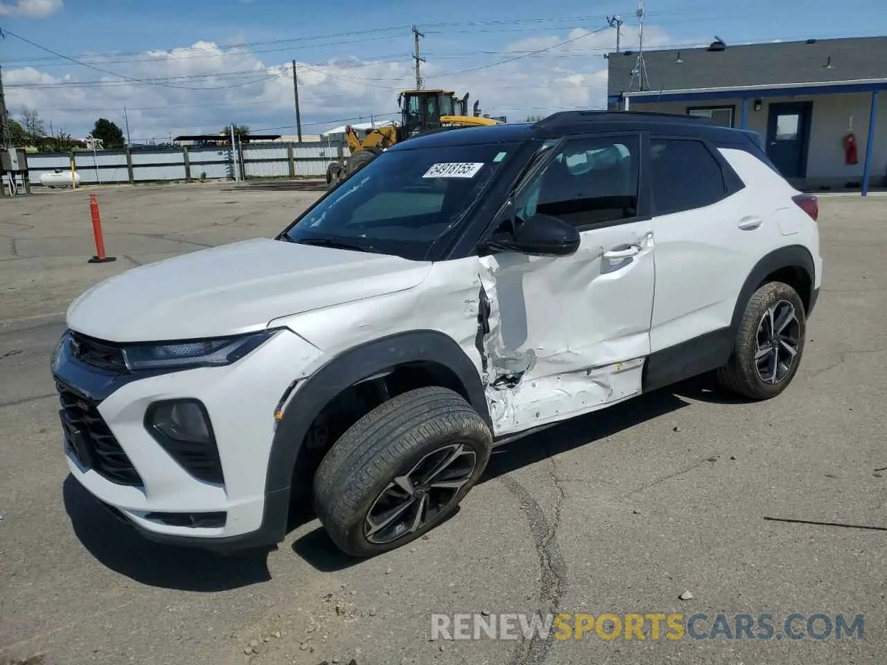 1 Photograph of a damaged car KL79MUSL7NB128111 CHEVROLET TRAILBLZR 2022