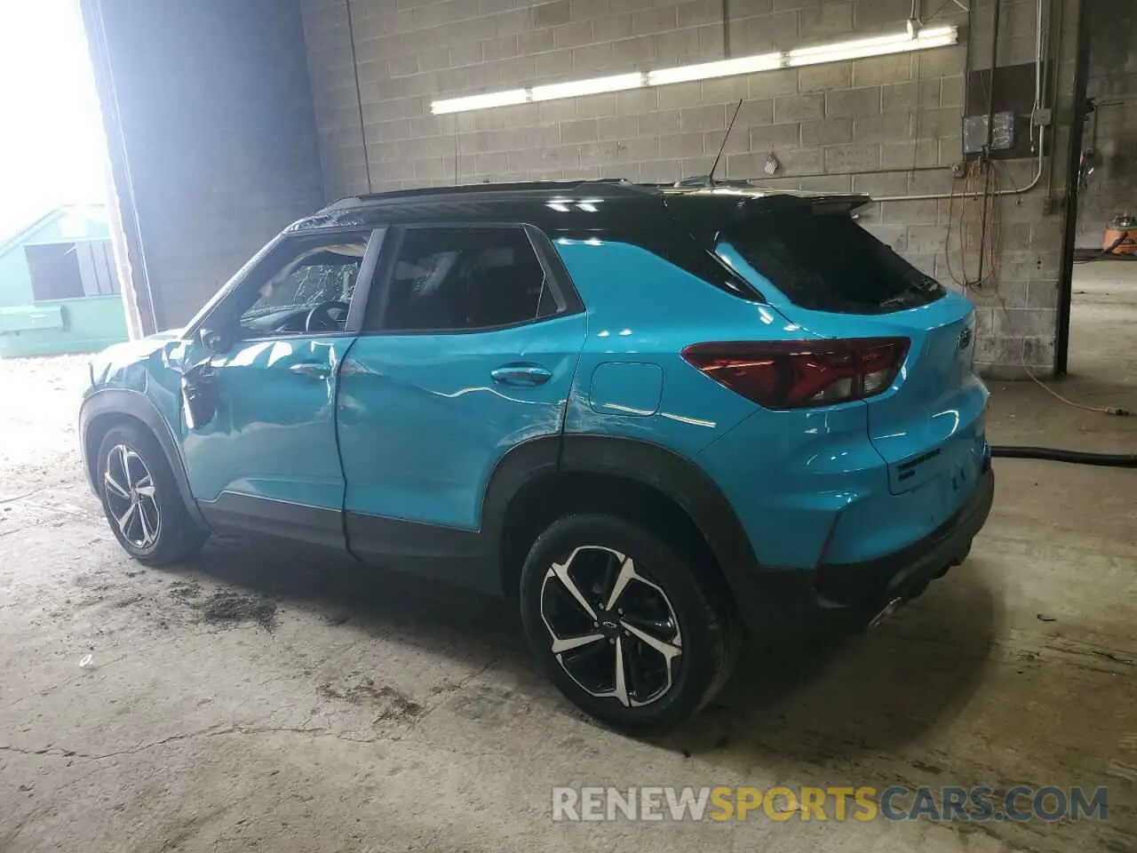 2 Фотография поврежденного автомобиля KL79MUSLXNB031212 CHEVROLET TRAILBLZR 2022