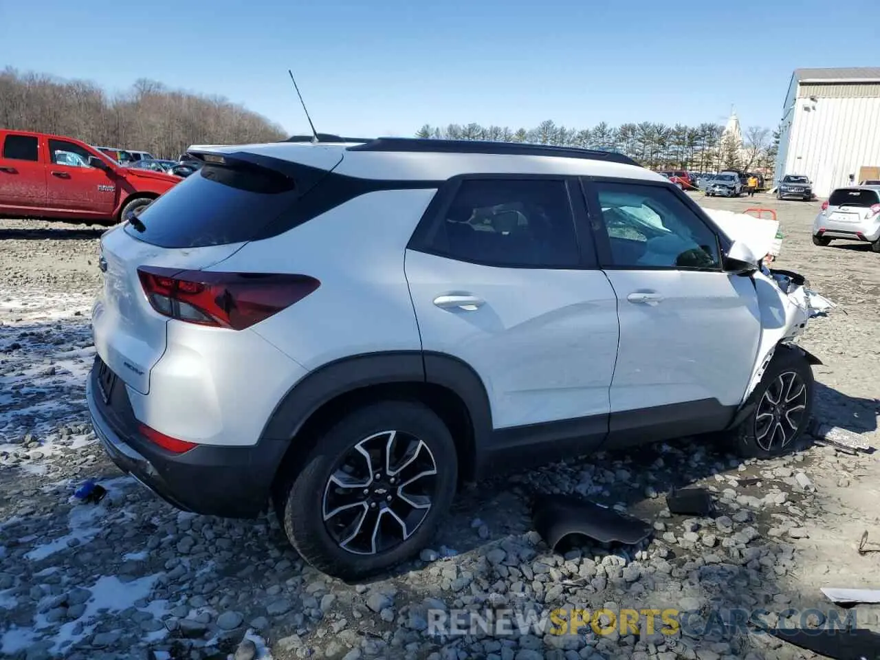 3 Фотография поврежденного автомобиля KL79MVSLXNB070775 CHEVROLET TRAILBLZR 2022