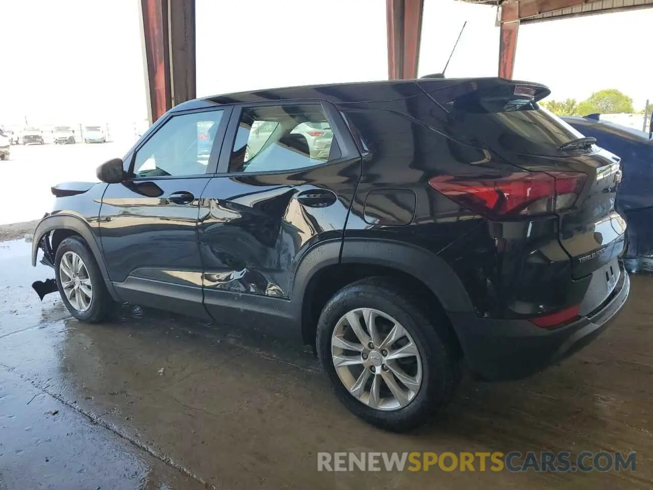 2 Photograph of a damaged car KL79MMS24PB203972 CHEVROLET TRAILBLZR 2023