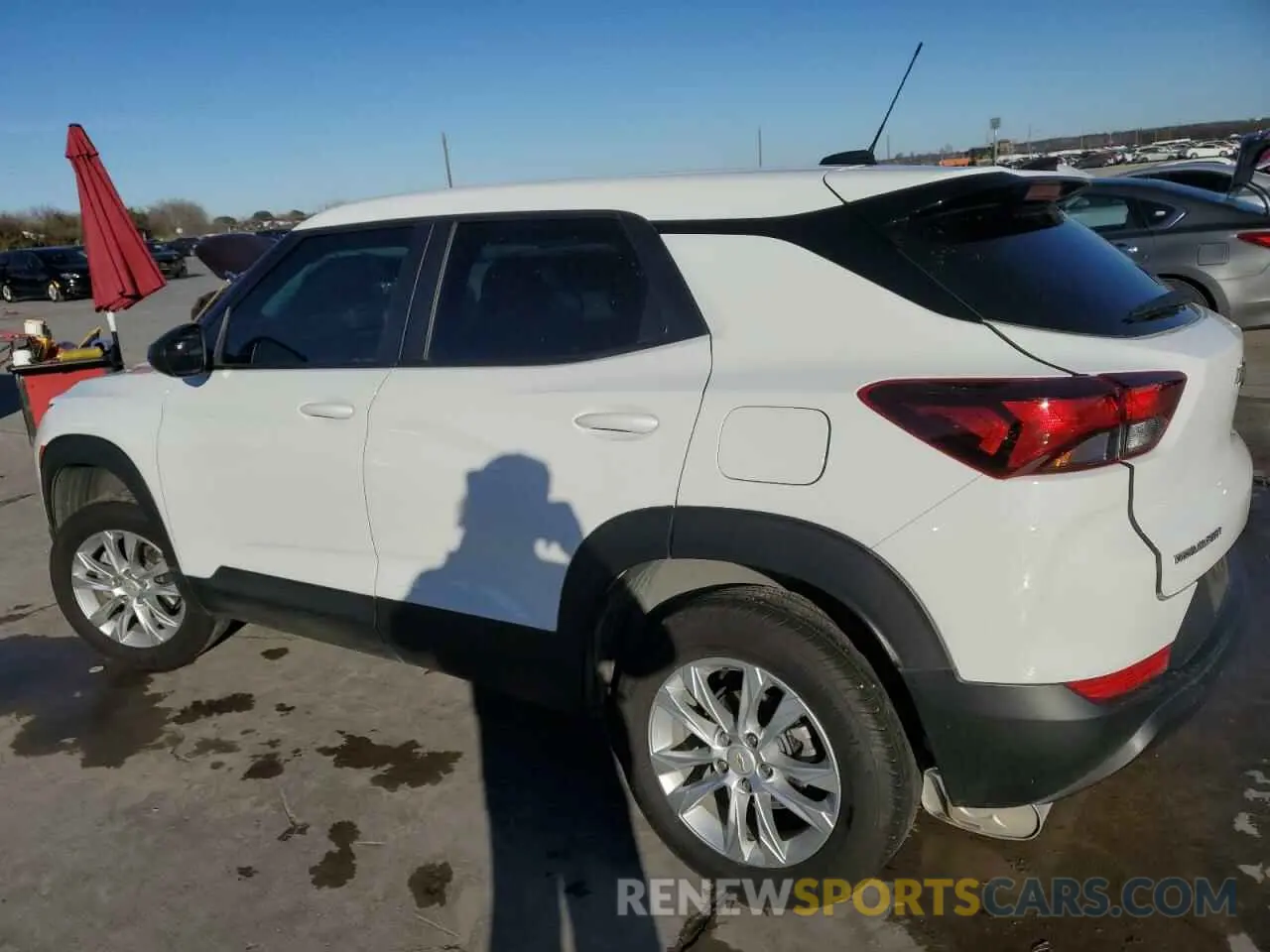 2 Photograph of a damaged car KL79MMS24PB205706 CHEVROLET TRAILBLZR 2023
