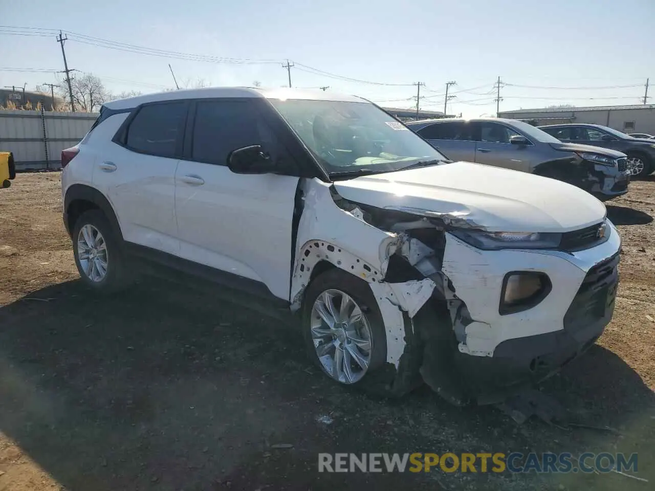 4 Photograph of a damaged car KL79MMS26PB028298 CHEVROLET TRAILBLZR 2023