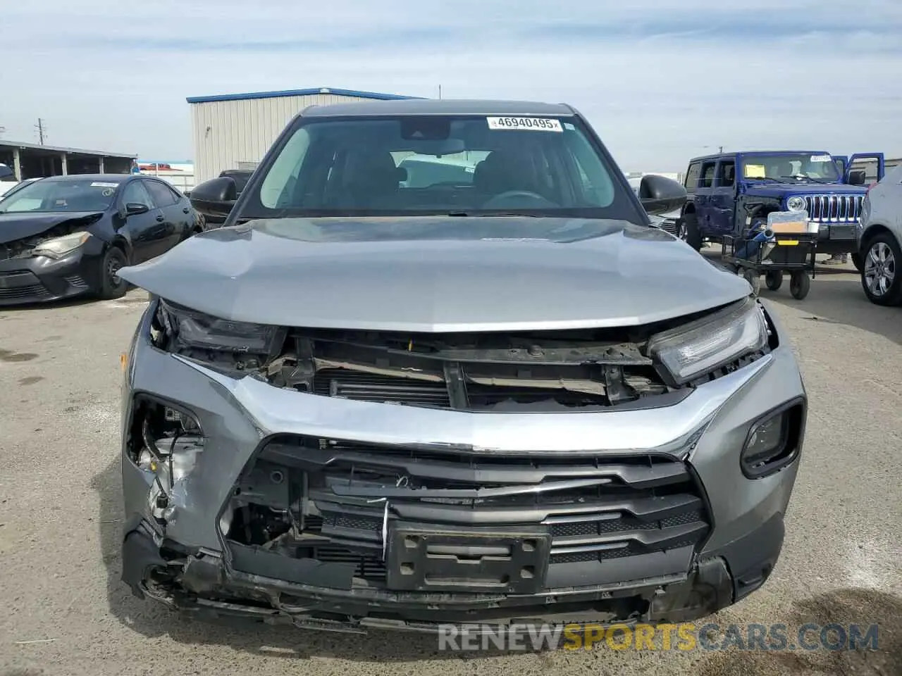 5 Фотография поврежденного автомобиля KL79MMS27PB030688 CHEVROLET TRAILBLZR 2023