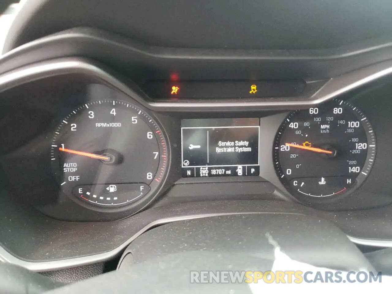 9 Фотография поврежденного автомобиля KL79MNSL1PB048425 CHEVROLET TRAILBLZR 2023