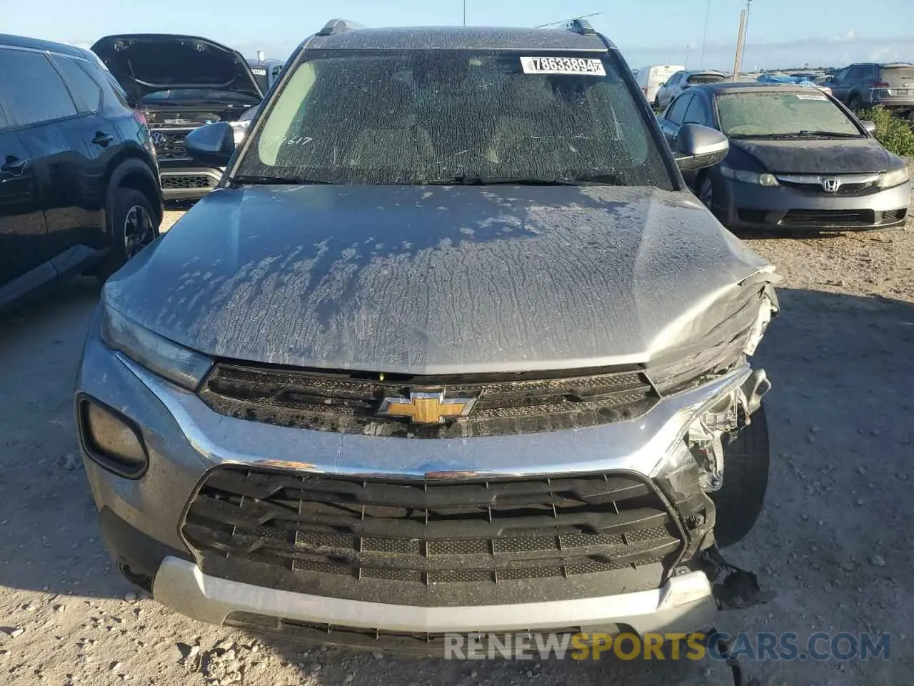 5 Фотография поврежденного автомобиля KL79MPS21PB039081 CHEVROLET TRAILBLZR 2023