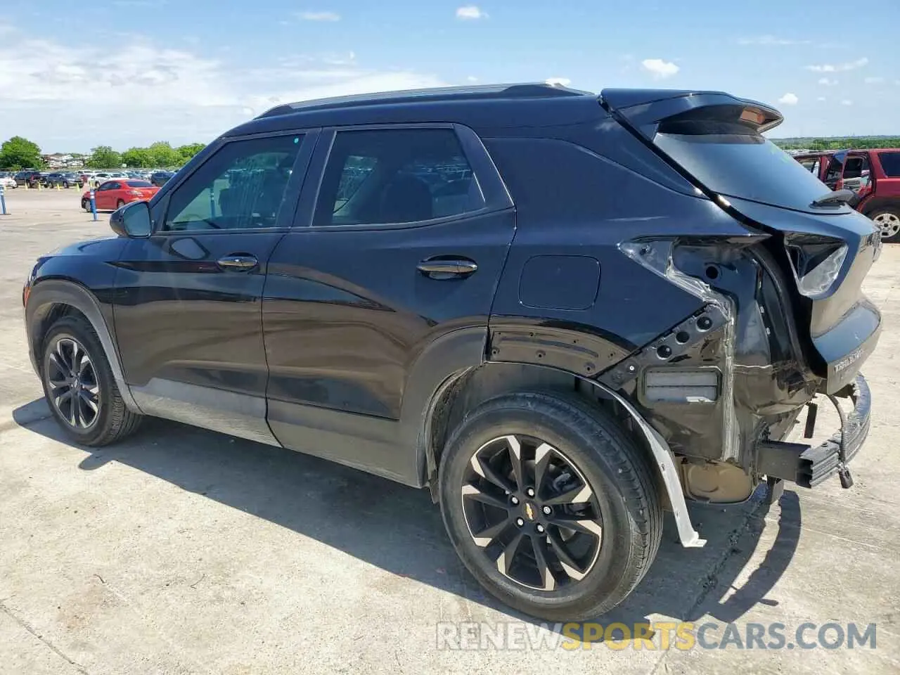 2 Фотография поврежденного автомобиля KL79MPS21PB046063 CHEVROLET TRAILBLZR 2023