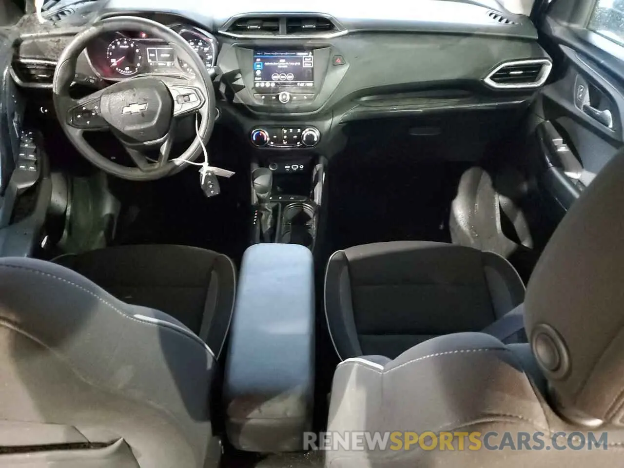 8 Фотография поврежденного автомобиля KL79MPS25PB035325 CHEVROLET TRAILBLZR 2023