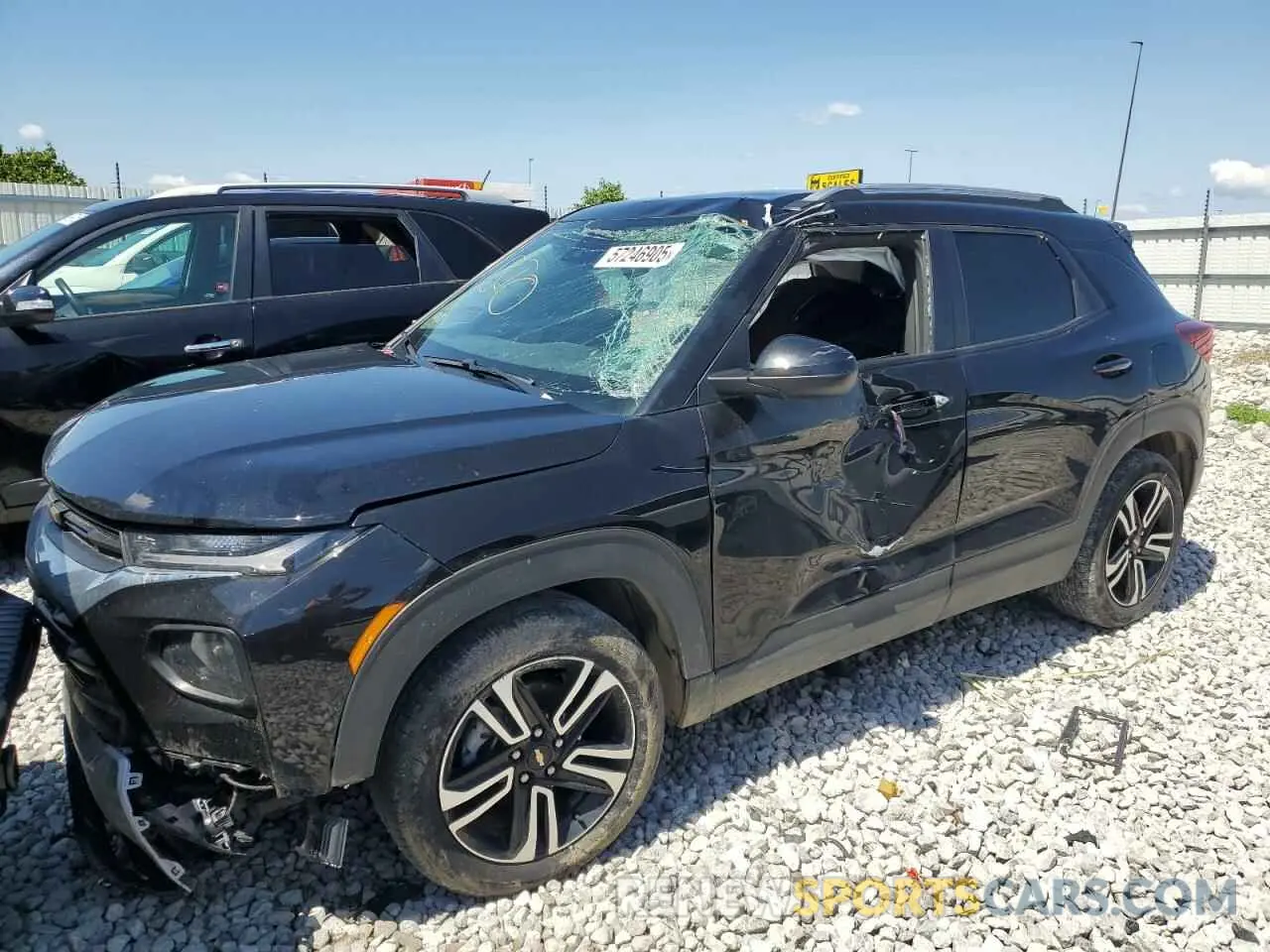 1 Photograph of a damaged car KL79MPS25PB205103 CHEVROLET TRAILBLZR 2023