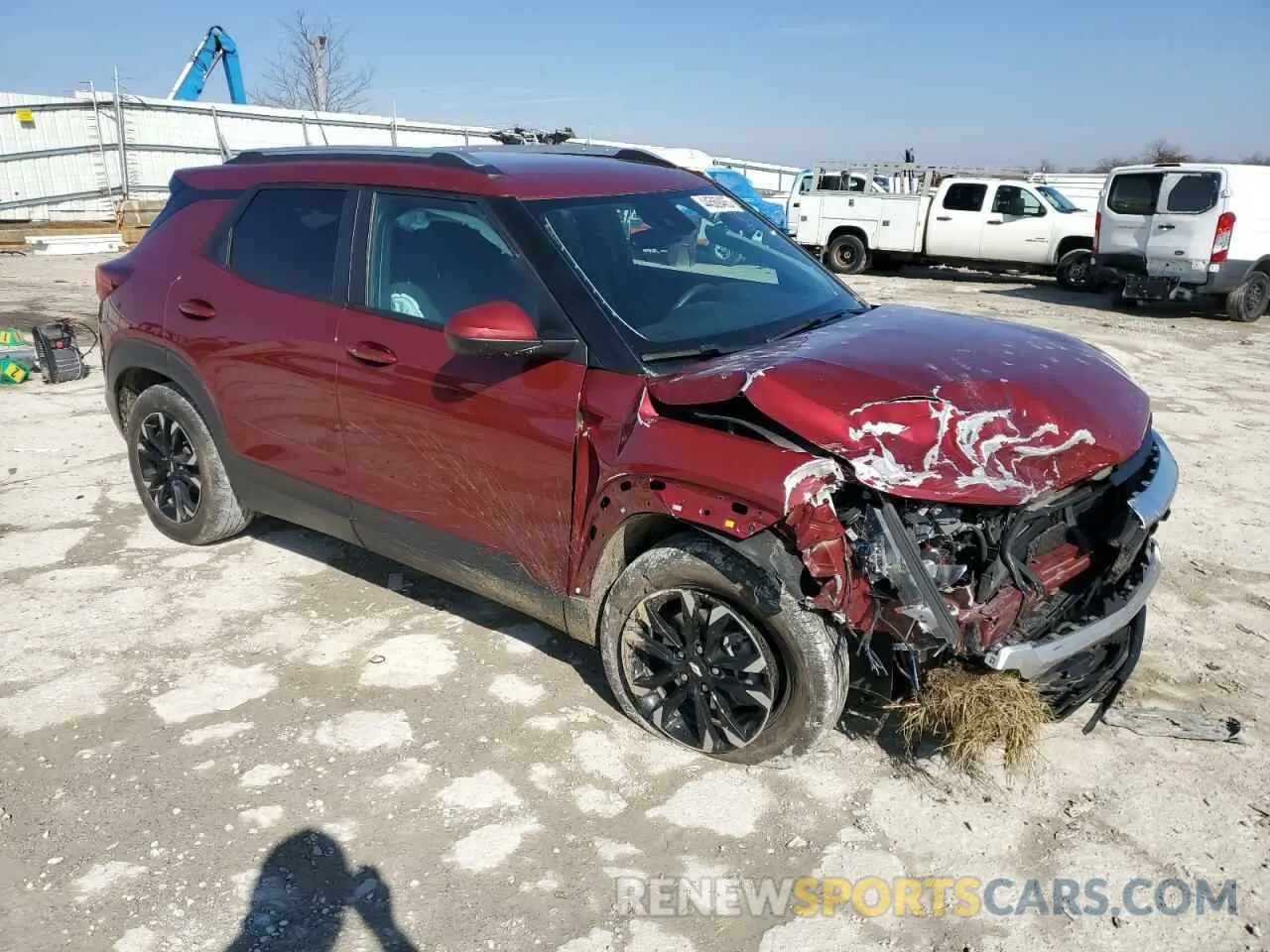 4 Photograph of a damaged car KL79MPS27PB154364 CHEVROLET TRAILBLZR 2023