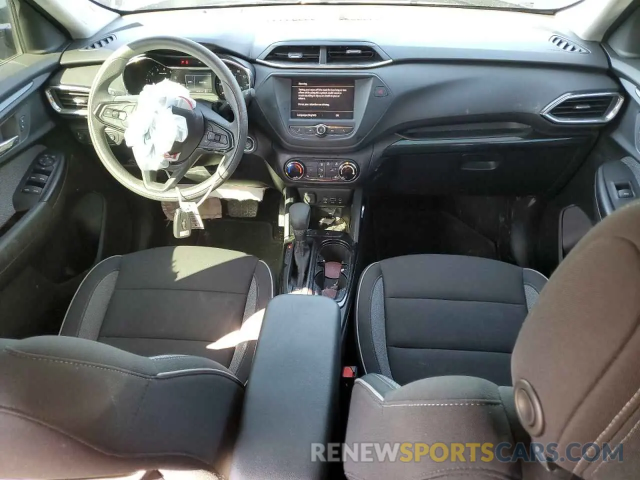 8 Фотография поврежденного автомобиля KL79MPS27PB201344 CHEVROLET TRAILBLZR 2023