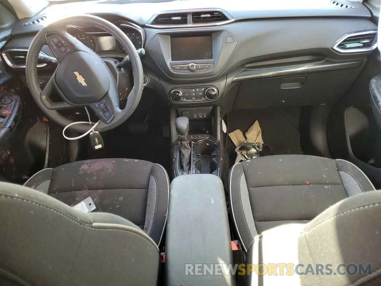 8 Фотография поврежденного автомобиля KL79MPS29PB035151 CHEVROLET TRAILBLZR 2023