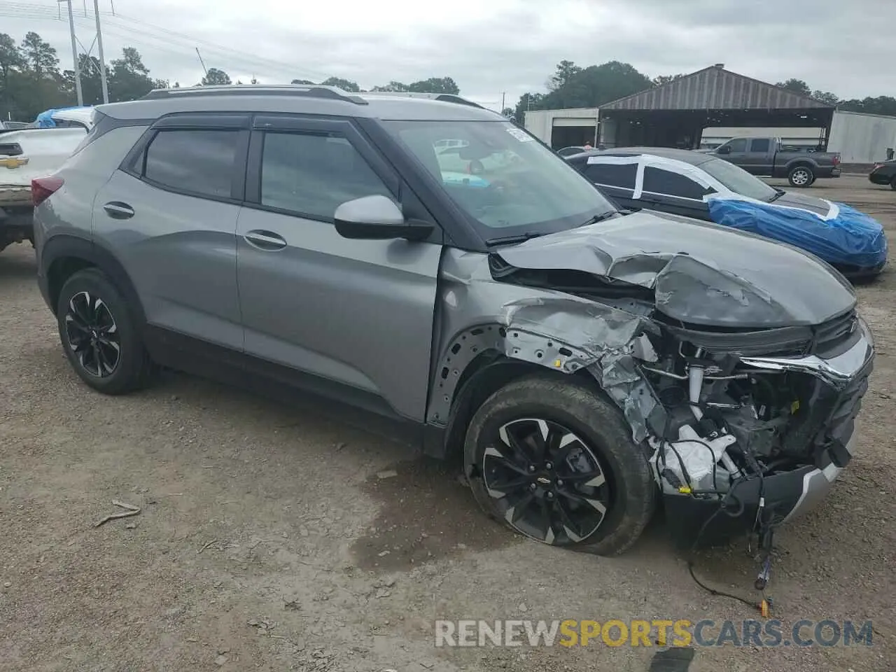 4 Photograph of a damaged car KL79MPS2XPB010646 CHEVROLET TRAILBLZR 2023